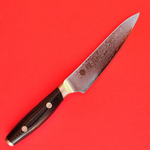 YAXELL YO-U 69 camadas Damasco Gyuto Chef's + pequena faca Japão Japonês