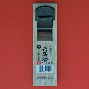 Oben Holzhobel "Rokube" Kanna 36mm Japan Japanisch Hobel Rokubei