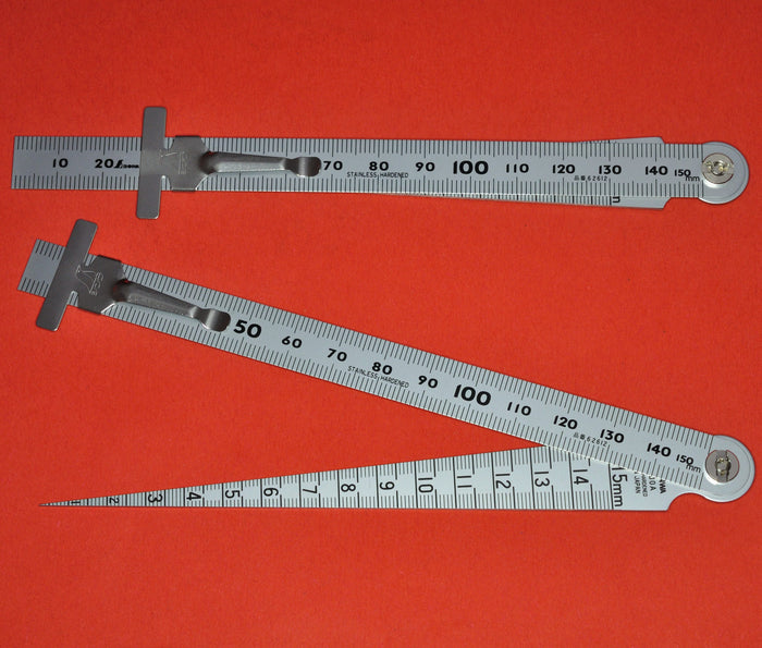 SHINWA 62612 cunha instrumento de medição de 1-15mm